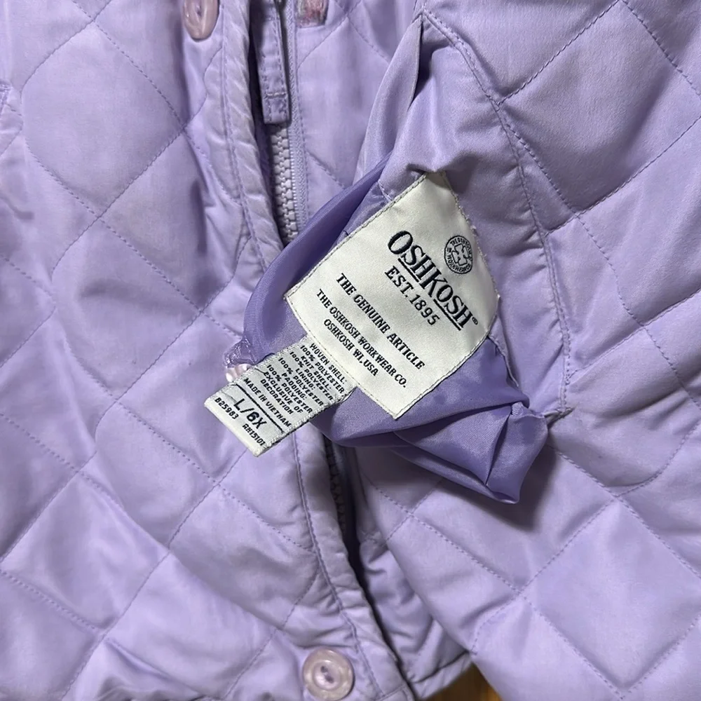 OSHKOSH jacket light coat for a girl L/6X